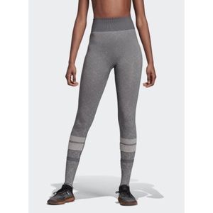 NWT Adidas Wanderlust Seamless Gray Leggings
